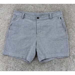 Lululemon Commission Short Classic 7" LM7AIZS Gray Men's 36 Woven Stretch Chino